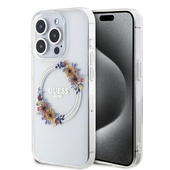 Guess Ümbris GUHMP15XHFWFCT MagSafe iPhone 15 Pro Max (läbipasitev)