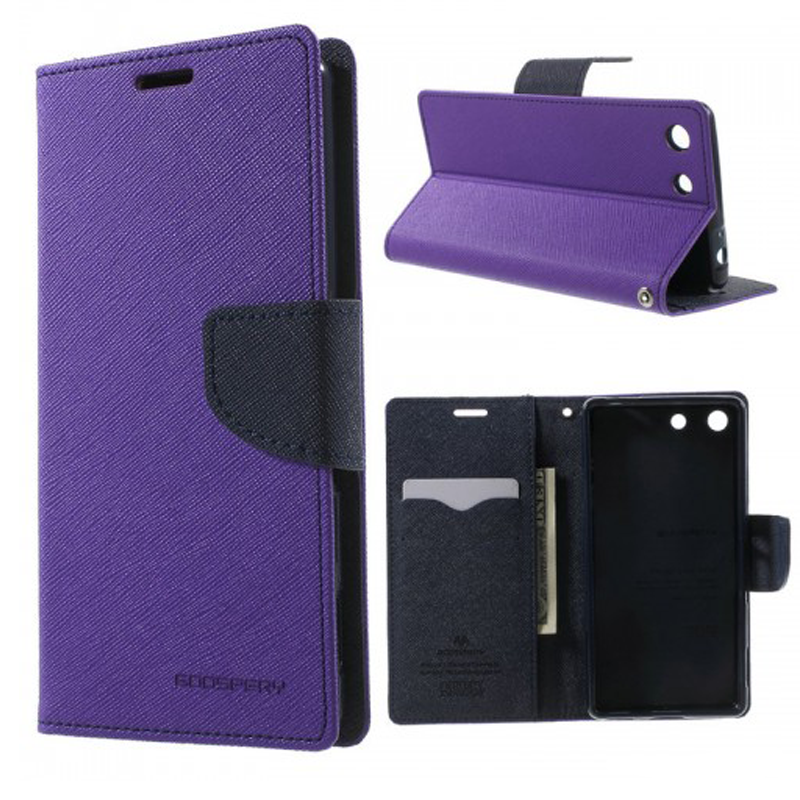 Ümbris kaanega Mercury Samsung A750/ Galaxy A7 2018 (lilla)