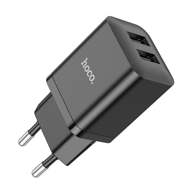 Adapter Hoco N25 2xUSB-A (2.1A) (must)