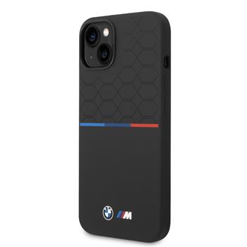 BMW Ümbris BMHCP14M22SMPK Tricolor Stripe Case for iPhone 14 Plus (must)