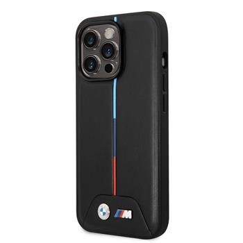 BMW Ümbris BMHCP14L22PVTK M Tricolor Stripe Case for iPhone 14 Pro (must)