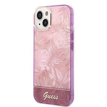 Guess Ümbris Jungle GUHCP14MHGJGHP iPhone 14 Plus (roosa)