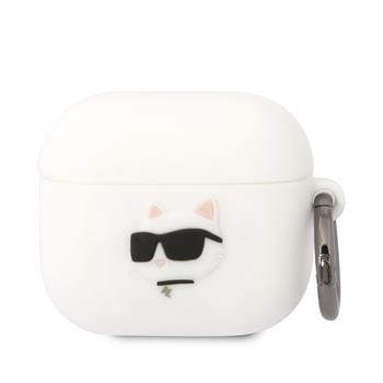 Kaitseümbris Karl Lagerfeld KLA3RUNIKH AirPods 3 (valge)
